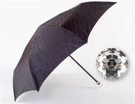 chanel umbrella with light|chanel umbrellas for sale.